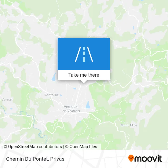 Chemin Du Pontet map