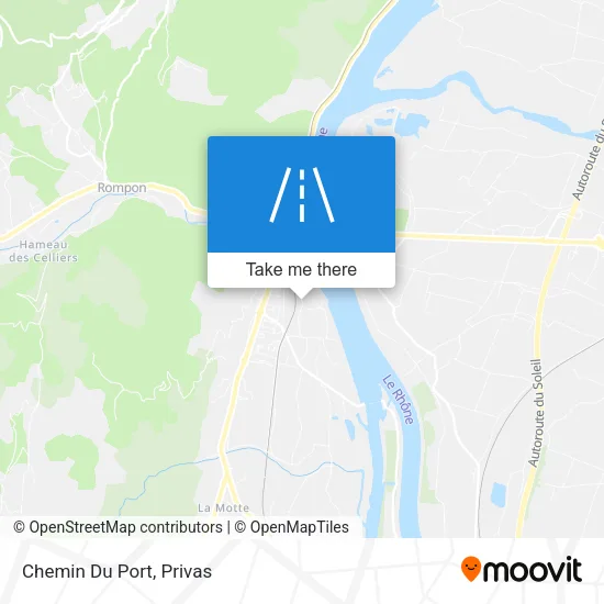 Chemin Du Port map