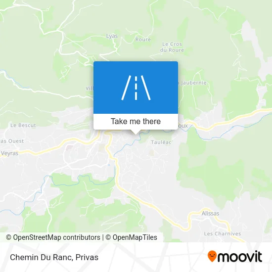 Chemin Du Ranc map