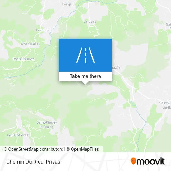 Chemin Du Rieu map
