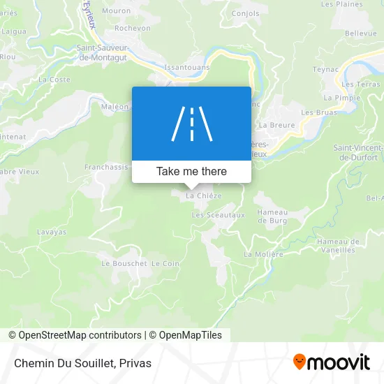 Chemin Du Souillet map