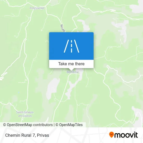 Chemin Rural 7 map
