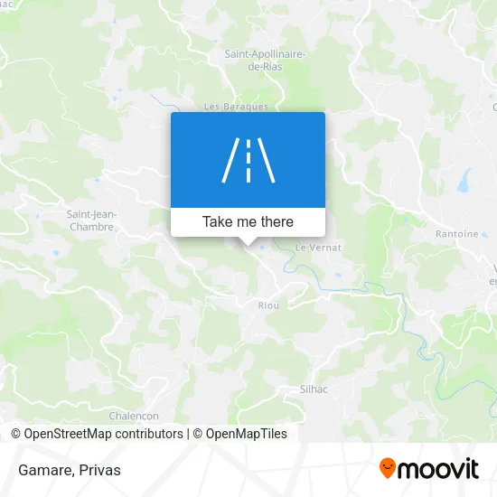 Gamare map