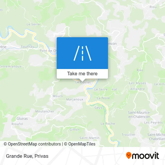 Grande Rue map