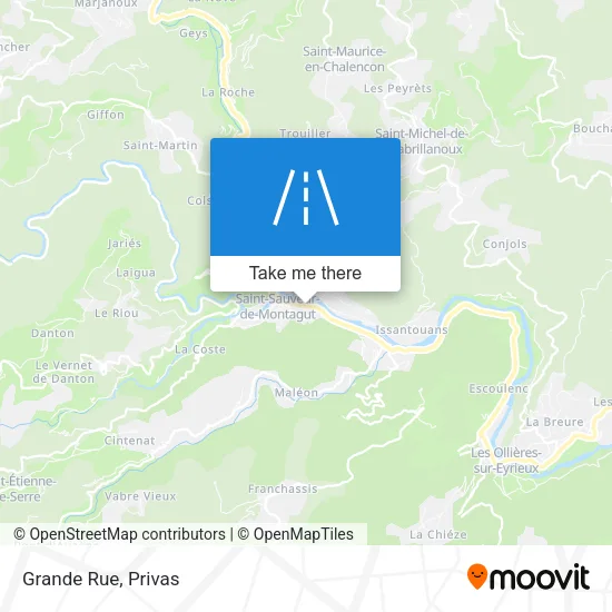 Grande Rue map