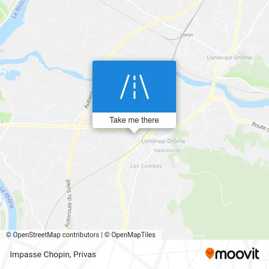 Impasse Chopin map