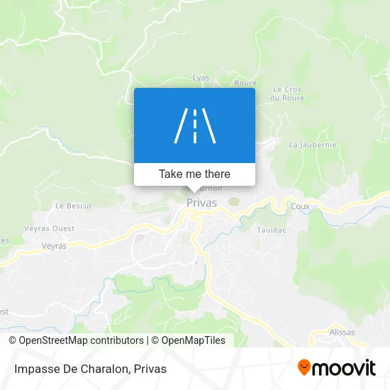 Impasse De Charalon map
