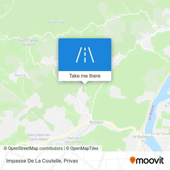 Impasse De La Coutelle map