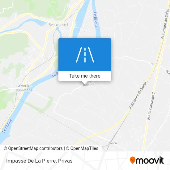 Impasse De La Pierre map