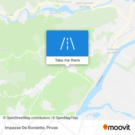 Impasse De Rondette map