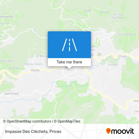 Impasse Des Cléchets map