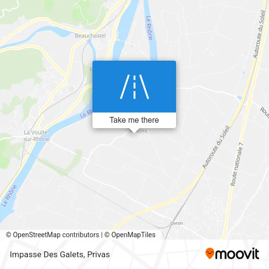 Impasse Des Galets map