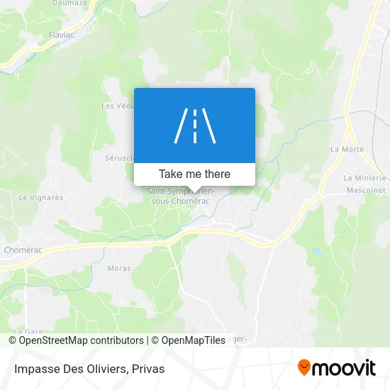Impasse Des Oliviers map