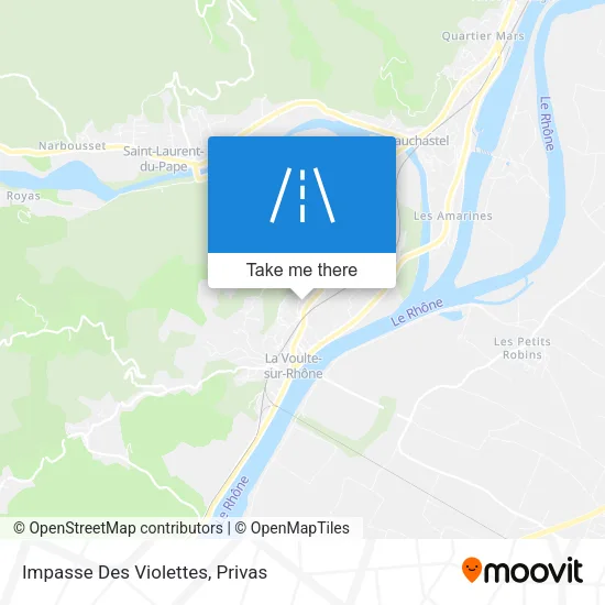 Impasse Des Violettes map