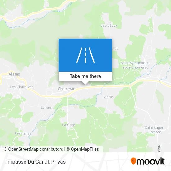 Impasse Du Canal map