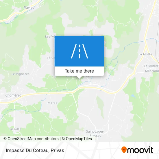 Impasse Du Coteau map