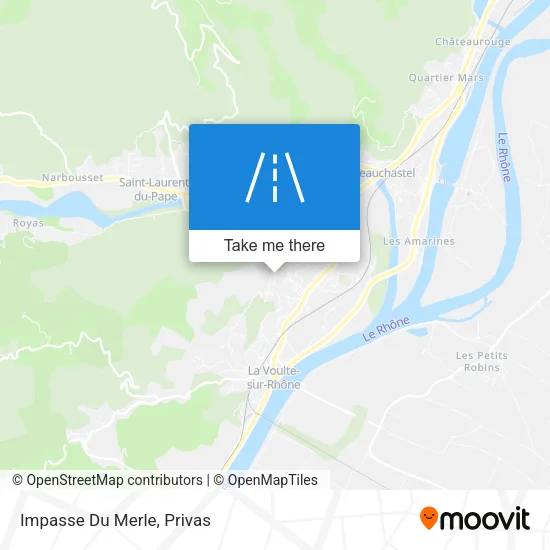 Impasse Du Merle map