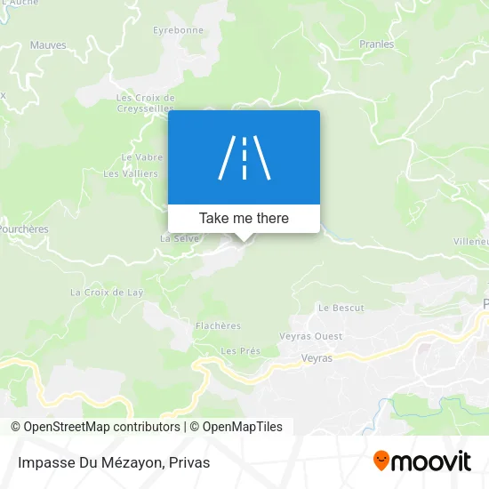 Impasse Du Mézayon map
