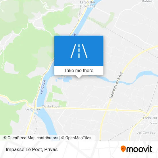Impasse Le Poet map