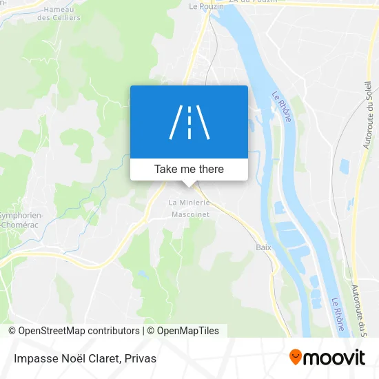 Impasse Noël Claret map