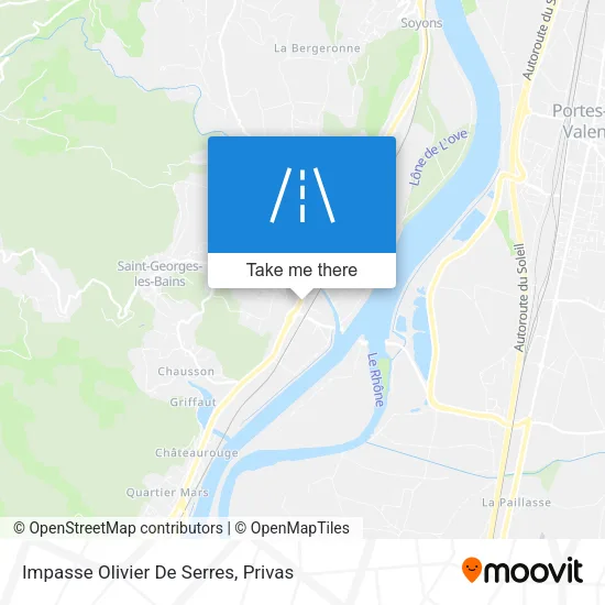 Impasse Olivier De Serres map
