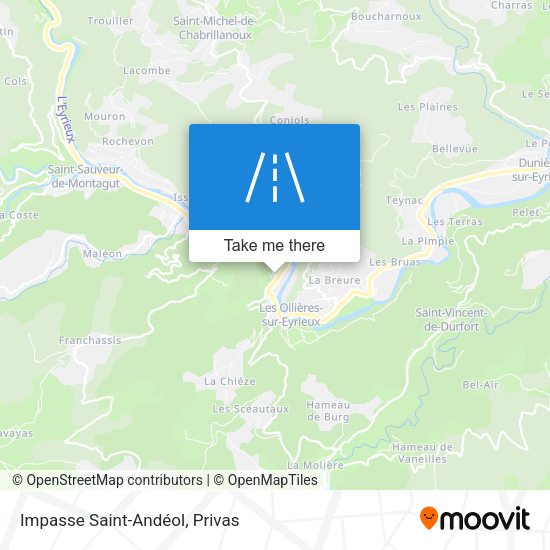 Impasse Saint-Andéol map