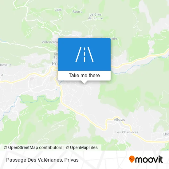 Passage Des Valérianes map