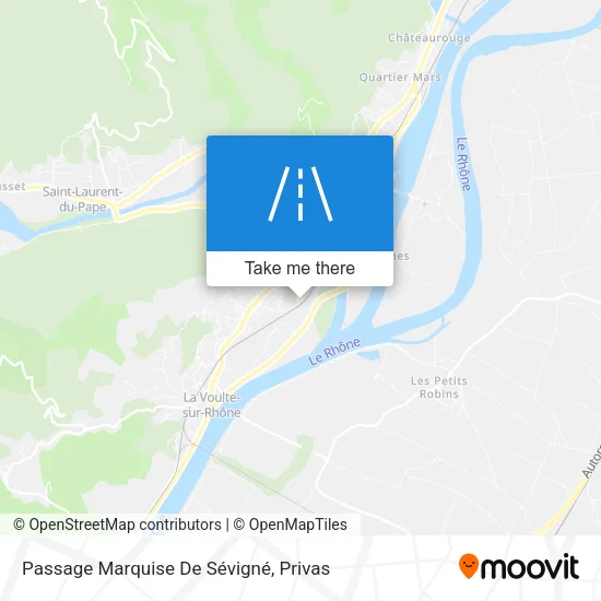 Passage Marquise De Sévigné map