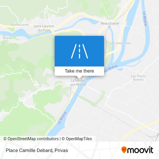 Place Camille Debard map