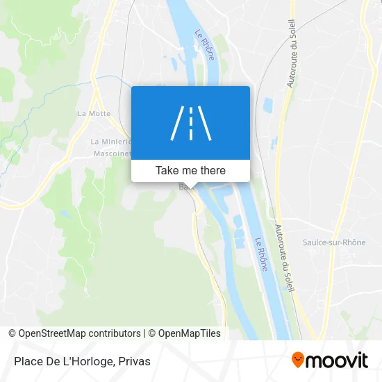 Place De L'Horloge map