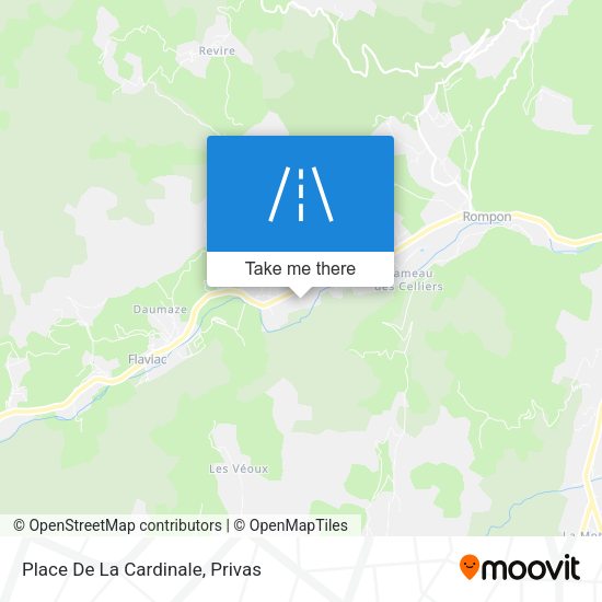 Place De La Cardinale map