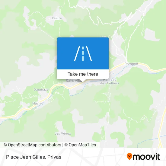 Place Jean Gilles map