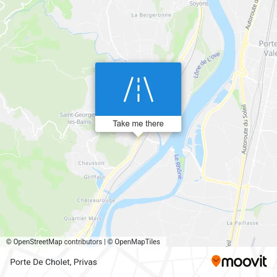 Porte De Cholet map