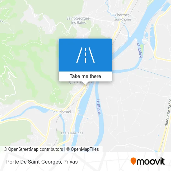 Porte De Saint-Georges map