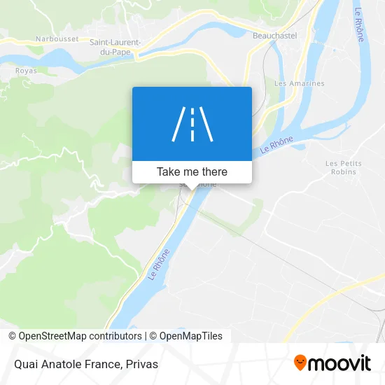 Quai Anatole France map