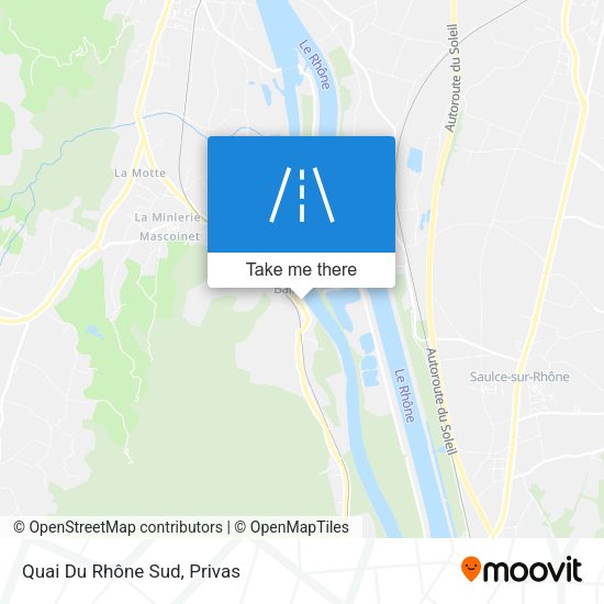 Quai Du Rhône Sud map