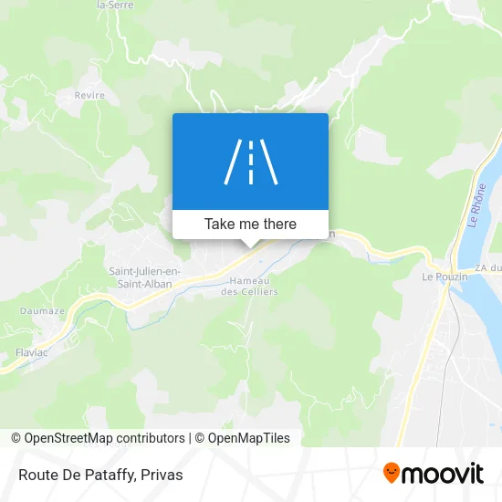 Route De Pataffy map