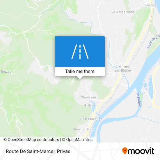 Route De Saint-Marcel map
