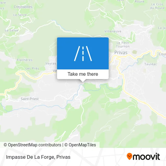 Impasse De La Forge map