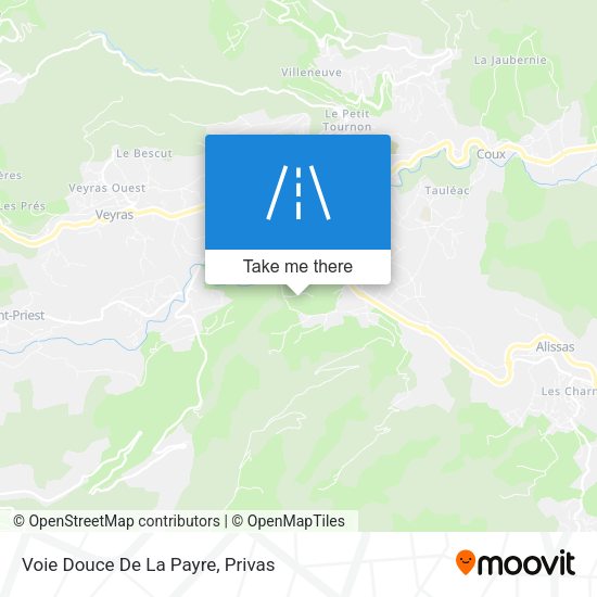 Voie Douce De La Payre map