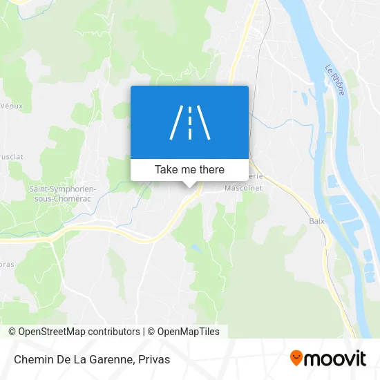 Chemin De La Garenne map