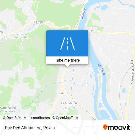 Rue Des Abricotiers map