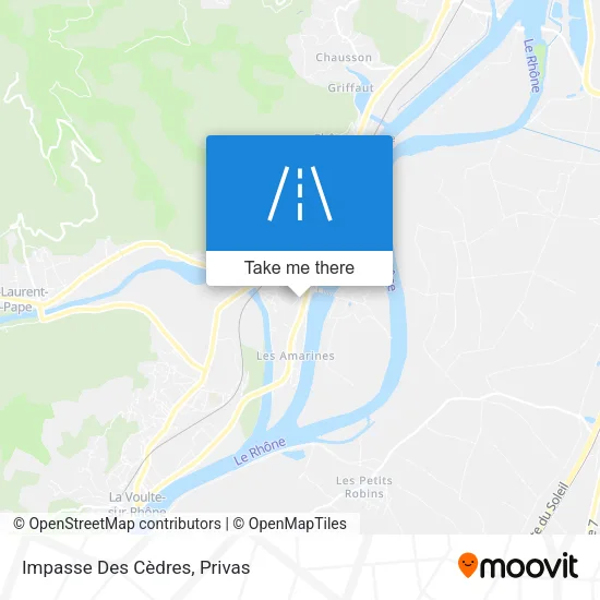 Impasse Des Cèdres map