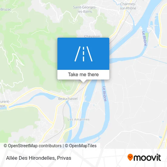 Allée Des Hirondelles map