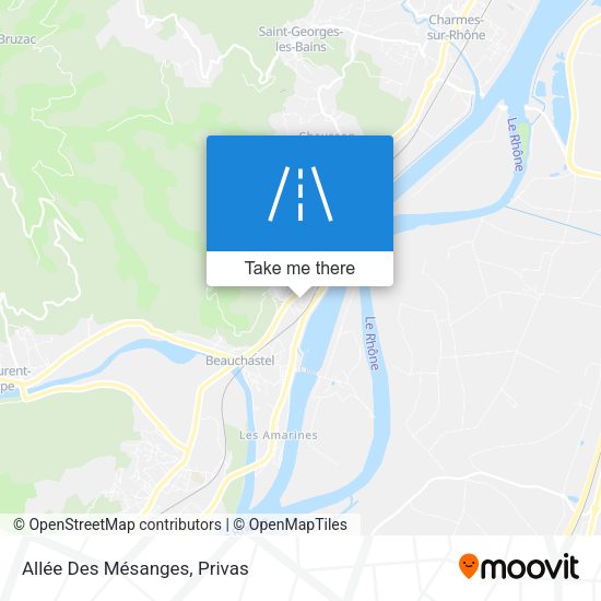 Allée Des Mésanges map