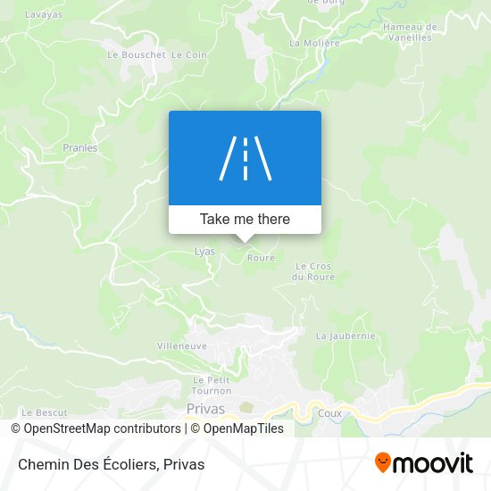 Chemin Des Écoliers map