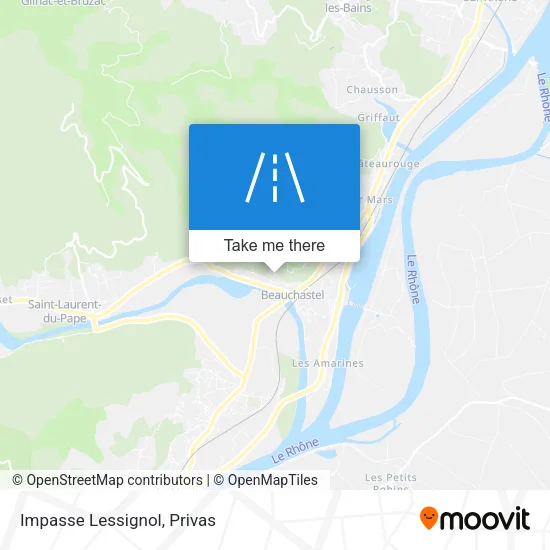 Impasse Lessignol map