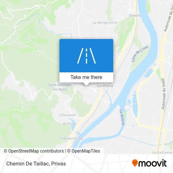 Chemin De Taillac map