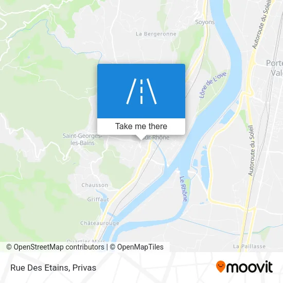 Rue Des Etains map