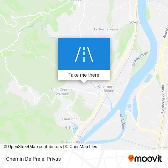 Chemin De Prele map